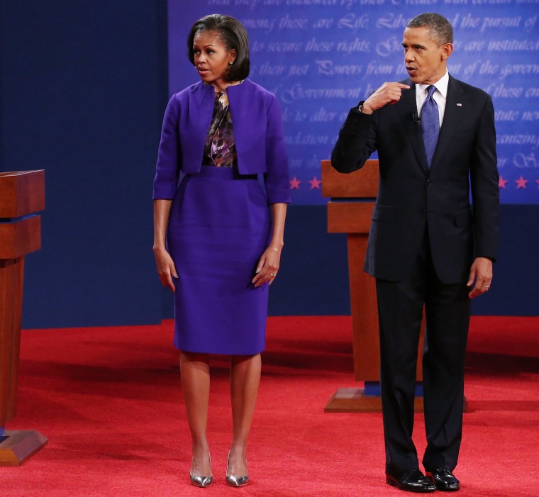 Image: Obama And Romney Square Off In First Presidential Debate In Denver